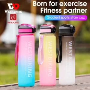 Bình nước thể thao giữ nhiệt WEST BIKING dung tích lớn 1000ml
